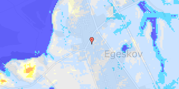 Ekstrem regn på Egeskov Bygade 9