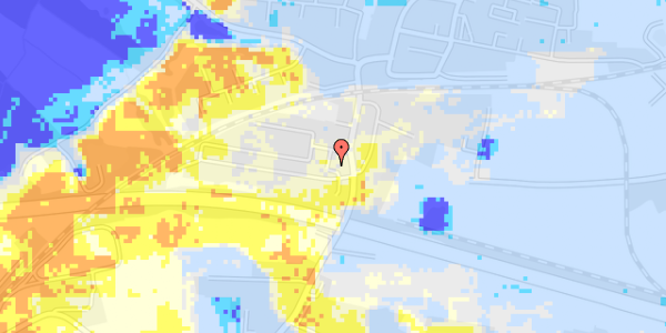 Ekstrem regn på Elborg 1C