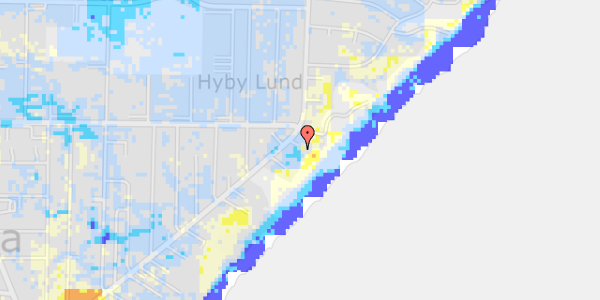 Ekstrem regn på Fælledvej 62