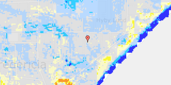 Ekstrem regn på Grethevej 22