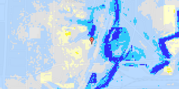 Ekstrem regn på Grundtvigsvej 19