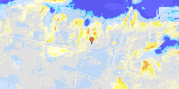 Ekstrem regn på Holmbjerggårdsvej 39