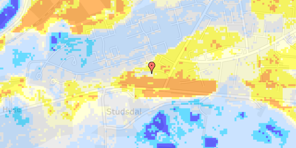 Ekstrem regn på Humlehaven 5