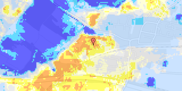 Ekstrem regn på Højgårdsvej 22