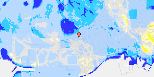 Ekstrem regn på Kidholmevej 10