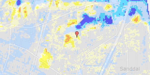 Ekstrem regn på Kildebakken 32