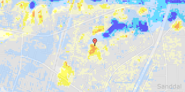 Ekstrem regn på Kildebakken 37