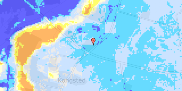 Ekstrem regn på Kongstedvej 36