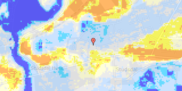 Ekstrem regn på Krybily Allé 39