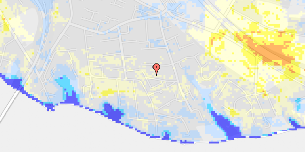 Ekstrem regn på Lombardisvej 22