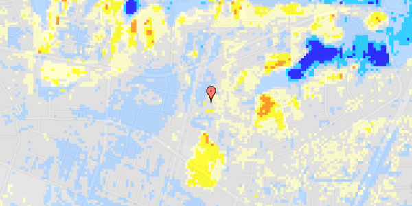 Ekstrem regn på Møllebo Allé 42, 2. tv