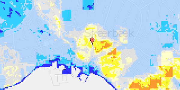 Ekstrem regn på Nyvej 9