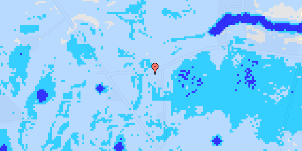 Ekstrem regn på Pjedstedvej 93