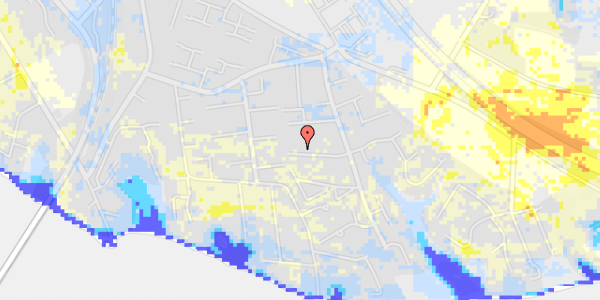 Ekstrem regn på Ravnsgårdsvej 54