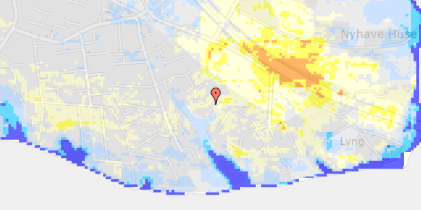 Ekstrem regn på Ravnsgårdsvej 87