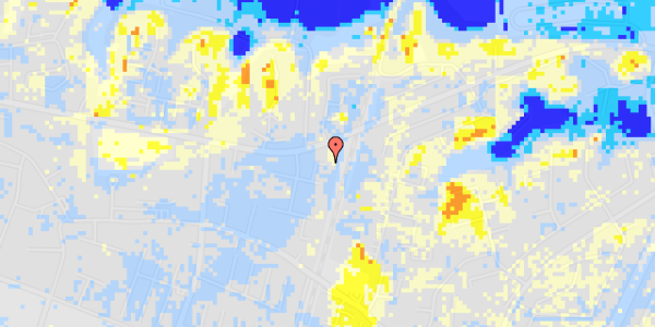 Ekstrem regn på Rønnebækgårdsvej 9