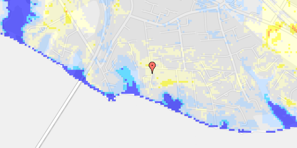 Ekstrem regn på Slotsstien 12B