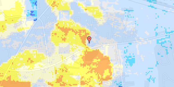 Ekstrem regn på Slåenvej 3