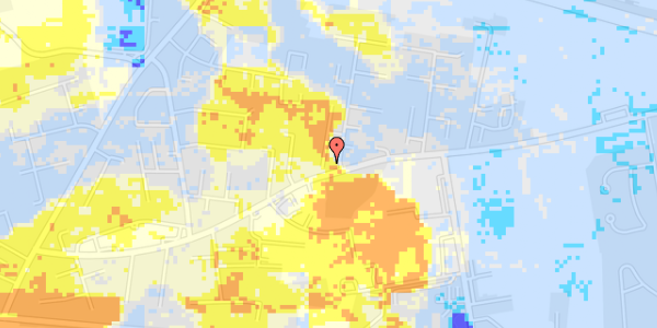 Ekstrem regn på Slåenvej 5