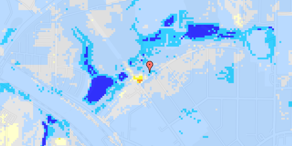 Ekstrem regn på Thulesvej 5