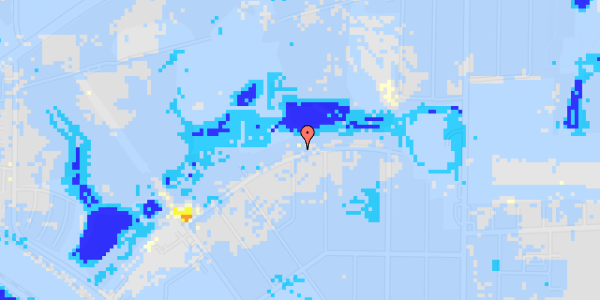 Ekstrem regn på Thulesvej 39