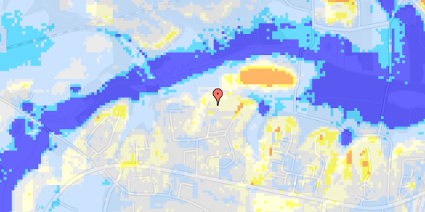 Ekstrem regn på Toftegårdsvej 21, 1. th