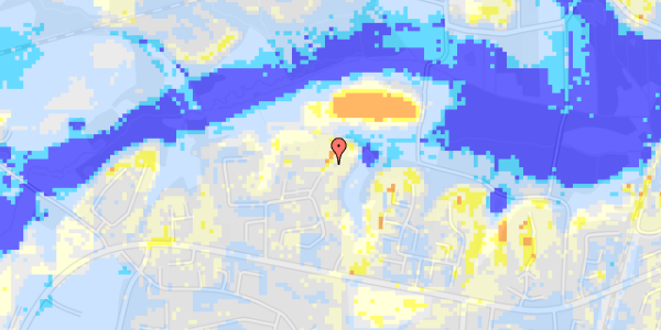 Ekstrem regn på Toftegårdsvej 71