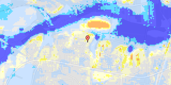 Ekstrem regn på Toftegårdsvej 81