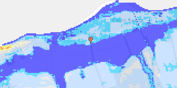 Ekstrem regn på Trelde Næsvej 122