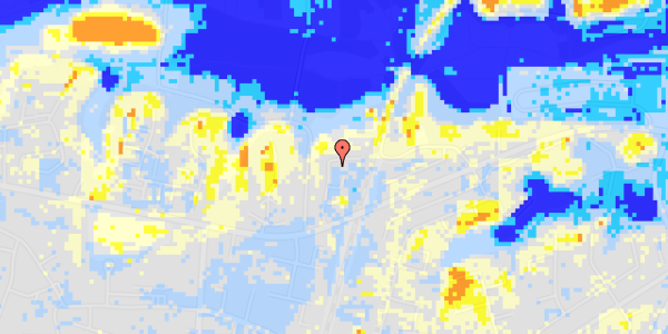 Ekstrem regn på Ussinggårdsvej 20