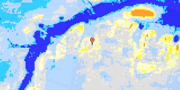 Ekstrem regn på Vinkildegårdsvej 4