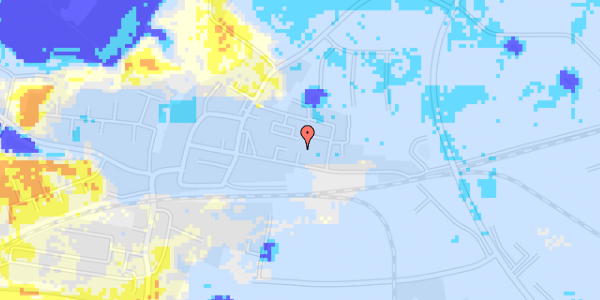 Ekstrem regn på Østergade 23A