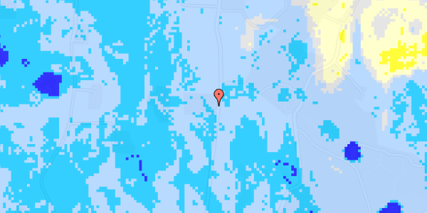 Ekstrem regn på Elbjergvej 20