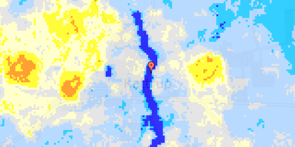 Ekstrem regn på Elbjergvej 39