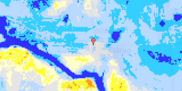 Ekstrem regn på Gl Kattrupvej 14