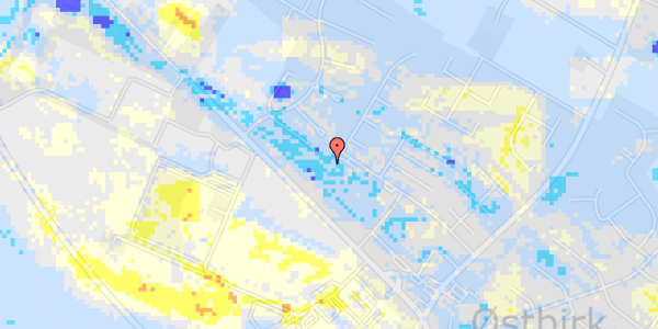 Ekstrem regn på Grundtvigsvej 19B