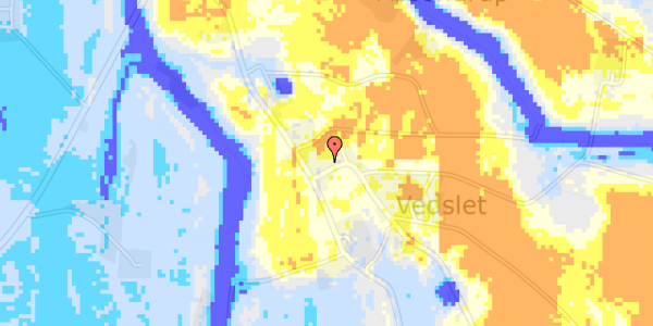 Ekstrem regn på Hadrupvej 90