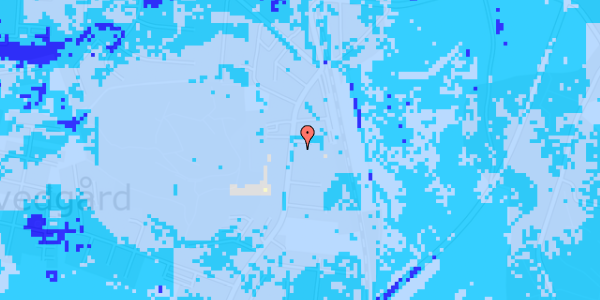 Ekstrem regn på Horsensvej 11