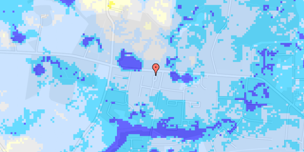 Ekstrem regn på Katrinelundsvej 12