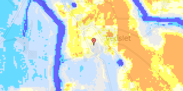 Ekstrem regn på Kirkedalsvej 1