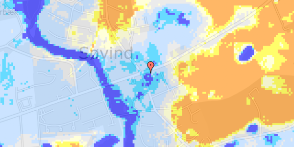 Ekstrem regn på Oddervej 2