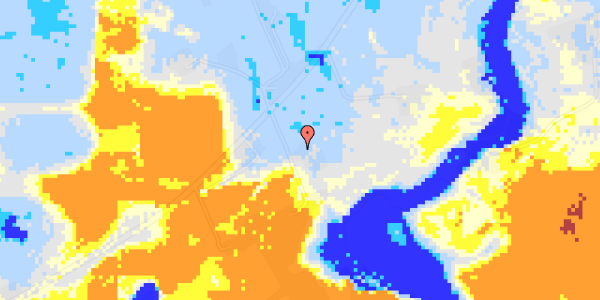 Ekstrem regn på Oddervej 18