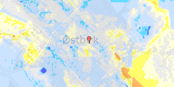 Ekstrem regn på Præstemarken 12B