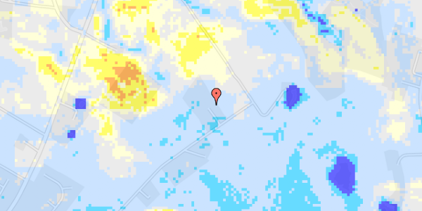 Ekstrem regn på Præstemarken 83