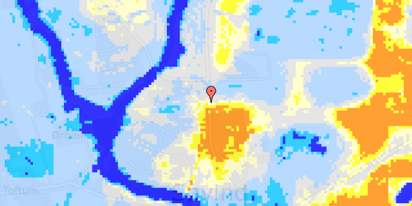 Ekstrem regn på Ravnebjerget 13