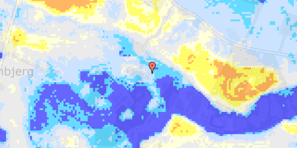 Ekstrem regn på Sattrupvej 11