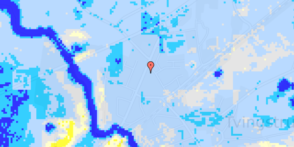 Ekstrem regn på Serridslevvej 84