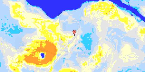 Ekstrem regn på Skanderborgvej 19C