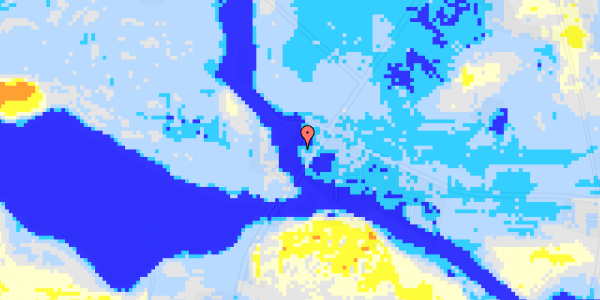 Ekstrem regn på Skanderborgvej 31