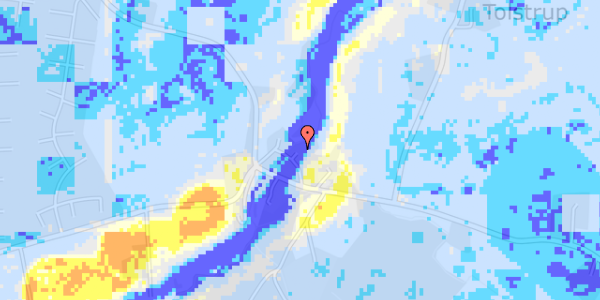 Ekstrem regn på Skovvej 19A